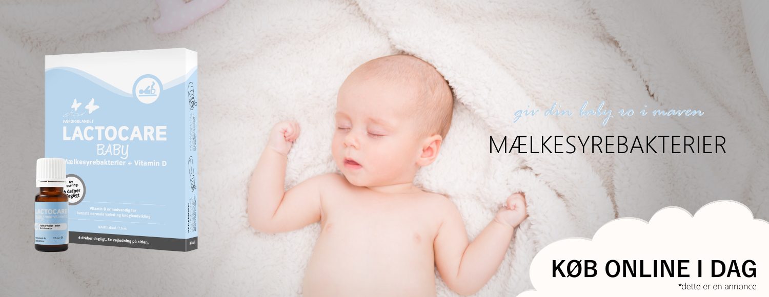 Mælkesyrebakterier giver baby ro i maven